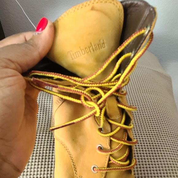 Timberland Ortholite Leather Heeled Boots - Picture 6 of 9